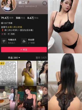 抖音萌二微密圈付费图片&视频作品网盘资源合集下载 持续更新